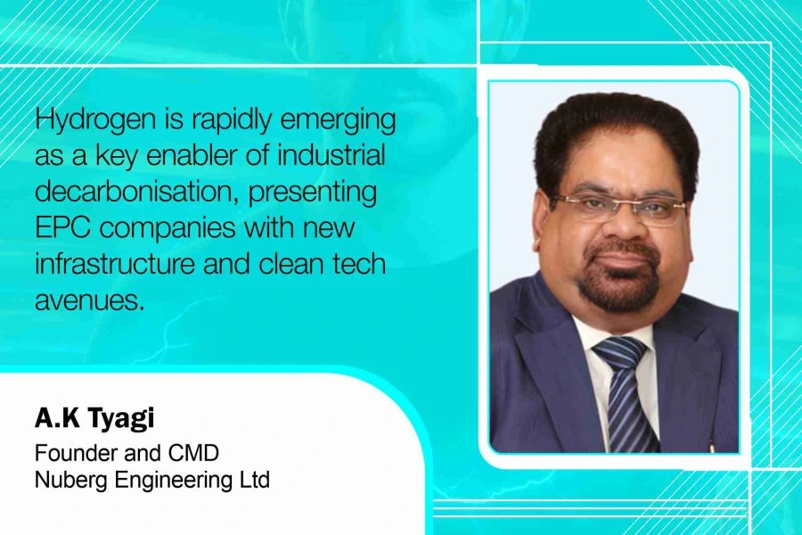 AK Tyagi, Founder, Chairman & Managing Director, Nuberg Engineering Ltd AK Tyagi, Founder, Chairman & Managing Director, Nuberg Engineering Ltd